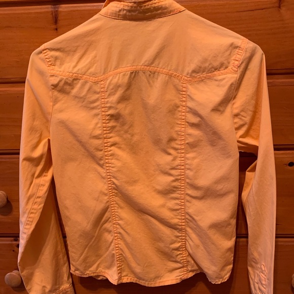 🔥 3/$20 Charlotte Russe Button Down Tie Shirt - Picture 2 of 4